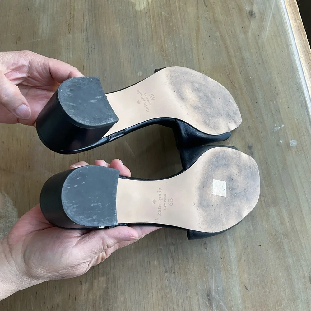 Kate Spade Bow Mules - Picture 3 of 4